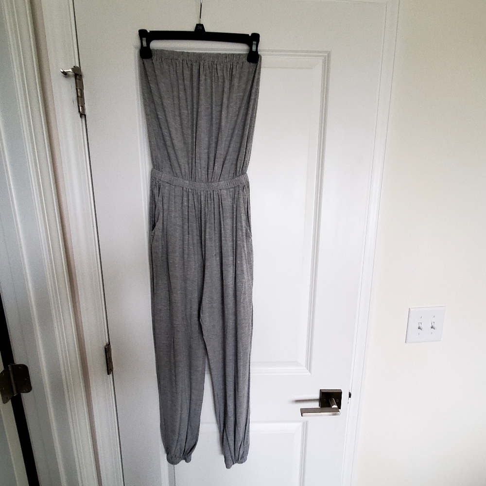 Gray Jumpsuit